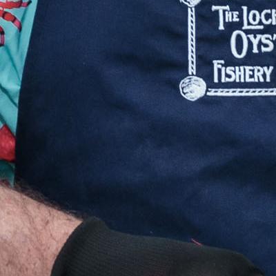 Oyster bar at Stranraer Oyster Festival